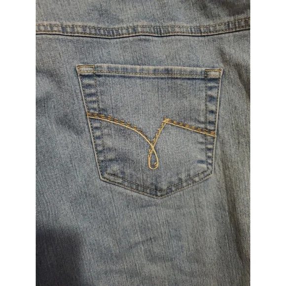 JMS Just My Size Womens Pants Size 48 Denim Classic Fit Straight Leg (NO TAG) - Picture 5 of 5
